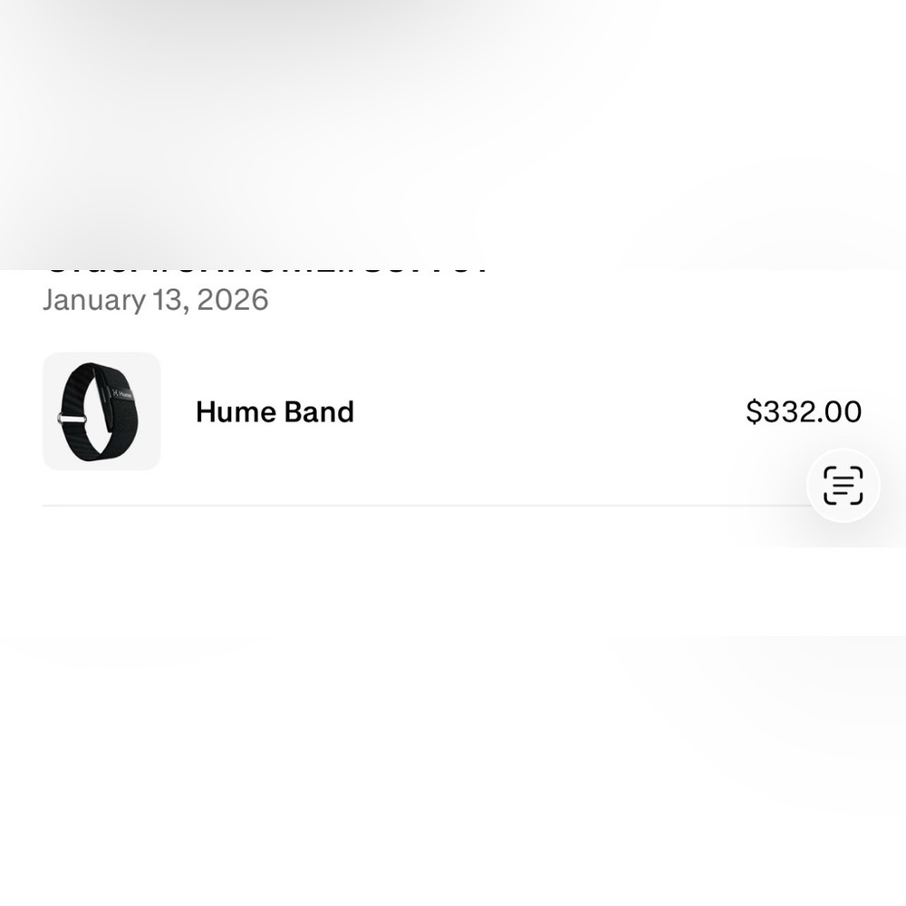 Black Hume Fitness Band NWT - Picture 3 of 3